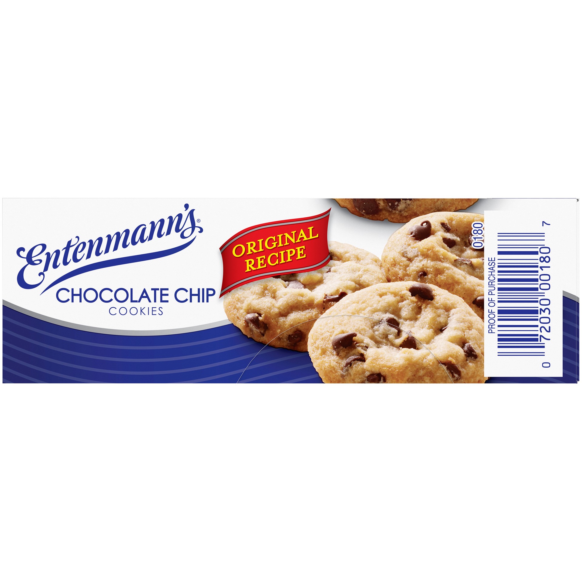 slide 2 of 3, Entenmann's Original Recipe Soft Baked Chocolate Chip Cookies, 12 oz, 1 ct