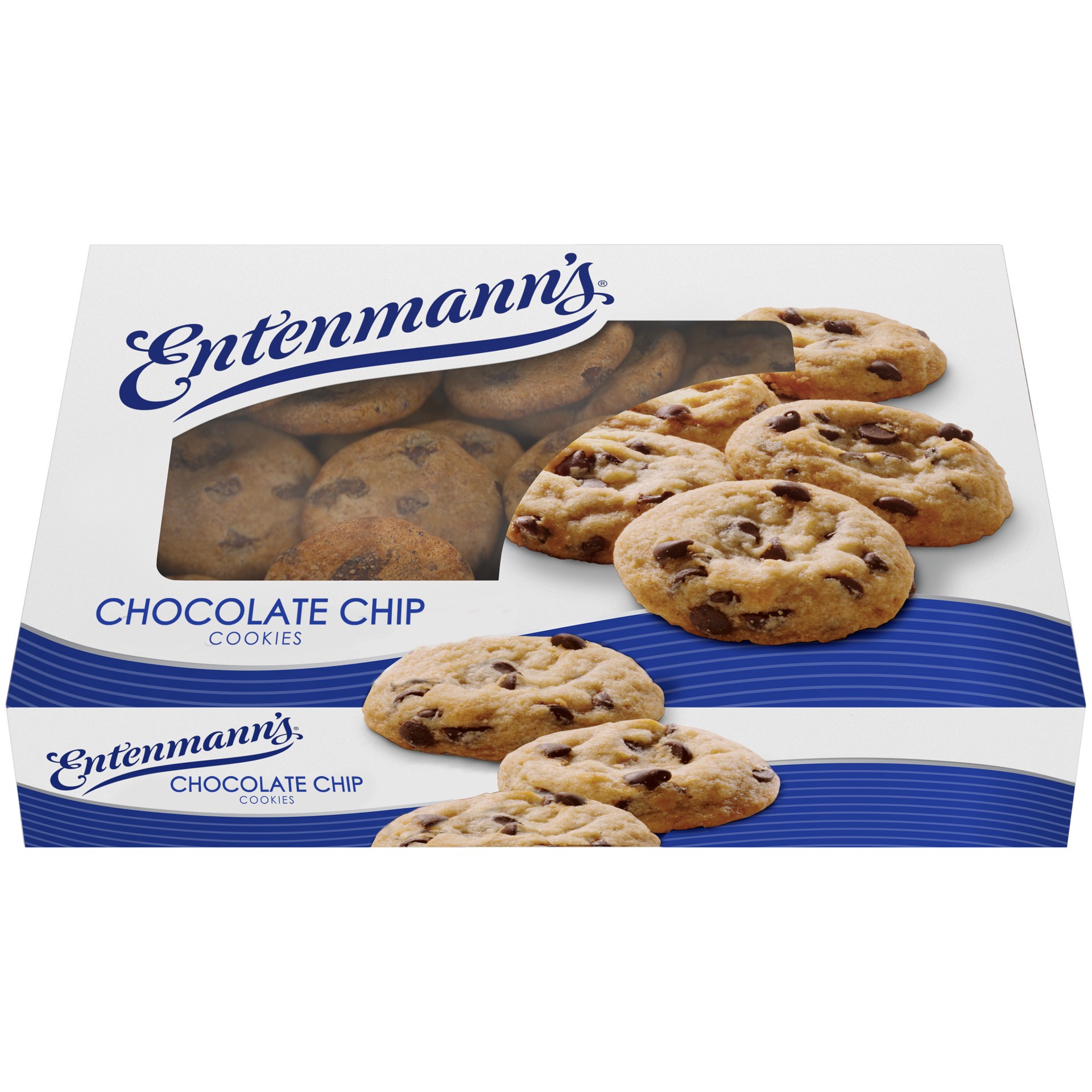 slide 1 of 3, Entenmann's Original Recipe Soft Baked Chocolate Chip Cookies, 12 oz, 1 ct
