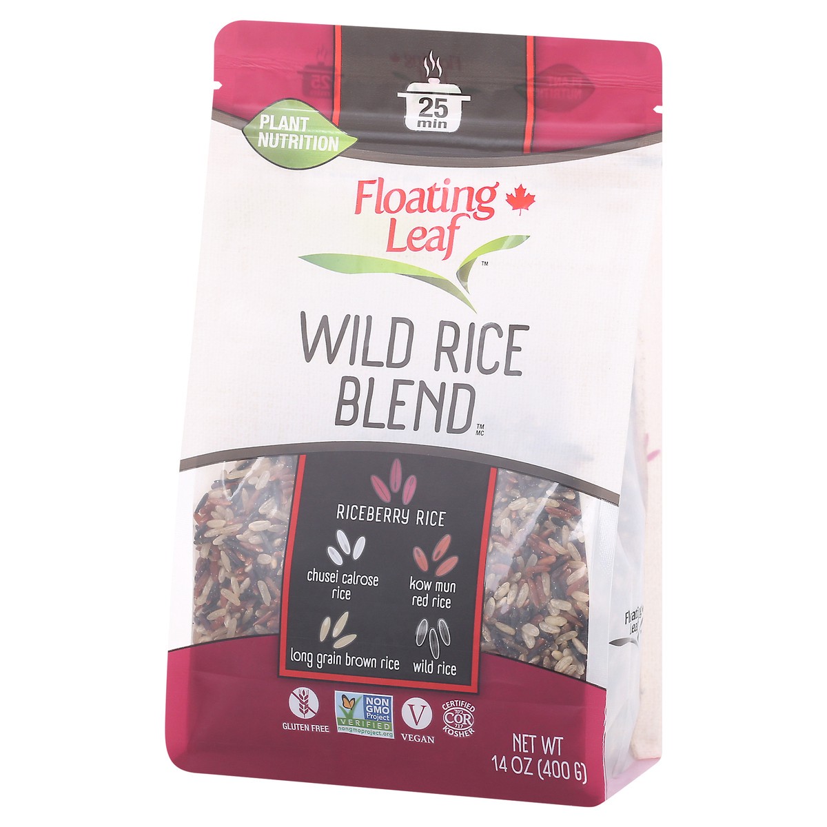 slide 8 of 11, Floating Leaf Wild Rice Blend 14 oz Pouch, 14 oz