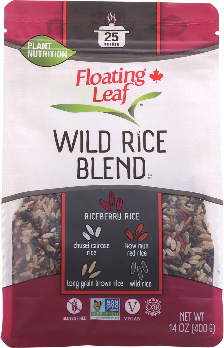 slide 11 of 11, Floating Leaf Wild Rice Blend 14 oz Pouch, 14 oz