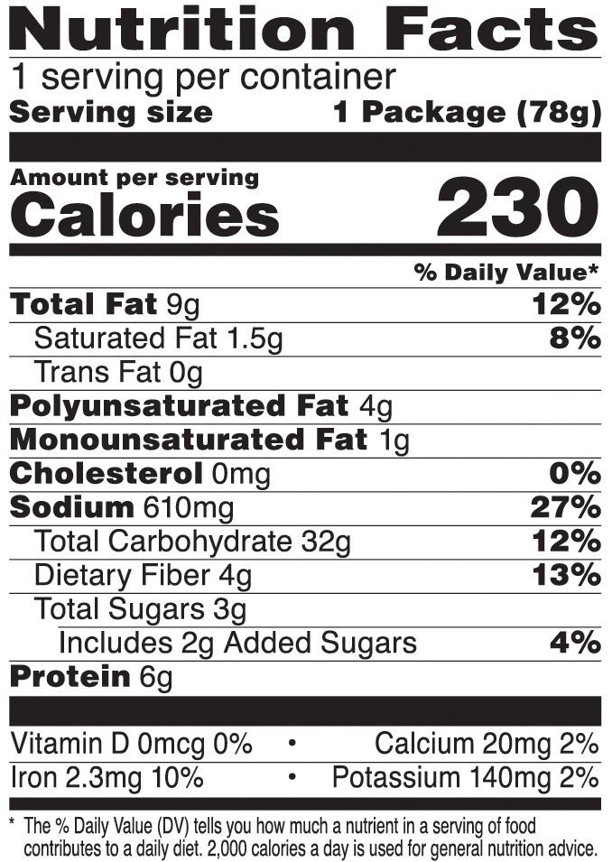 slide 6 of 7, Town House Sea Salt & Olive Oil Crackers + Hummus Snack Box, 2.75 oz