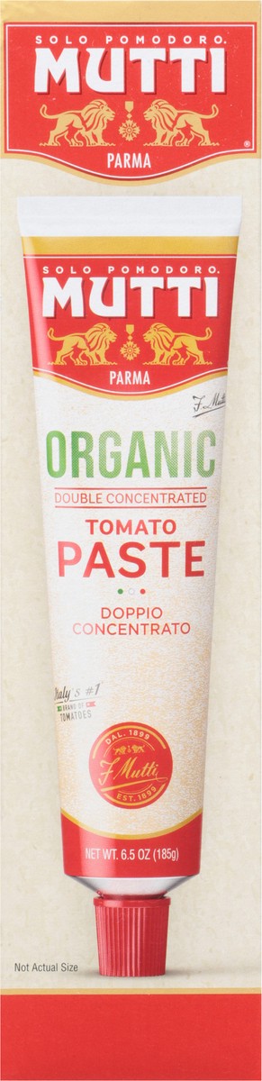 slide 5 of 9, Mutti Organic Double Concentrated Tomato Paste 6.5 oz, 6.5 oz