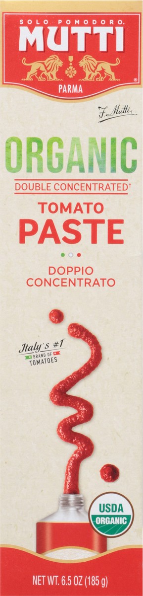 slide 2 of 9, Mutti Organic Double Concentrated Tomato Paste 6.5 oz, 6.5 oz