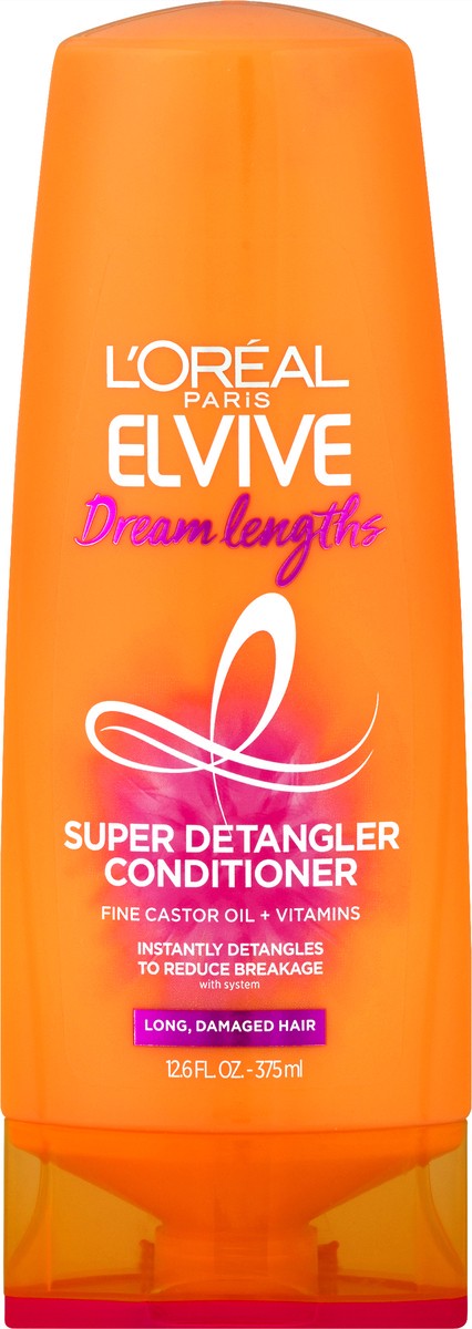 slide 3 of 10, L'Oréal Elvive Dream Lengths Super Detangle Conditioner 12.6 oz, 12.6 fl oz