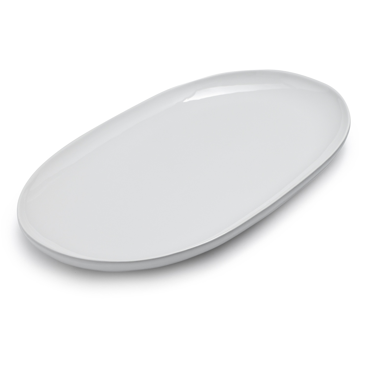 slide 1 of 1, Sur La Table Italian Whiteware Oval Platter, 1 ct