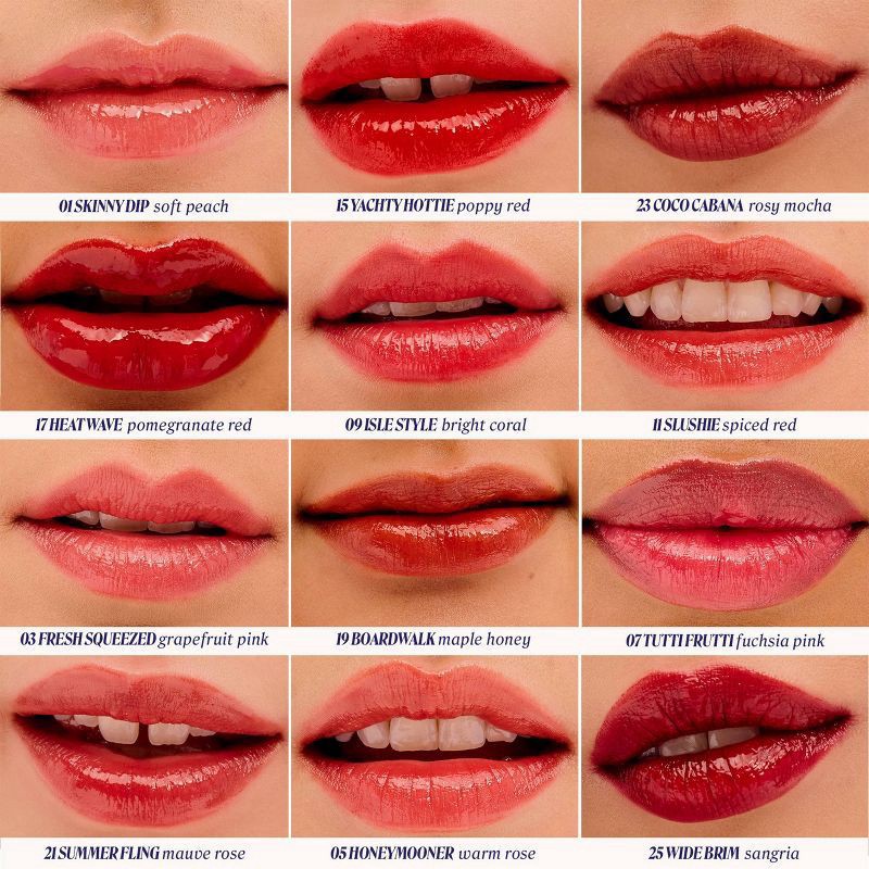 slide 3 of 9, Benefit Cosmetics Splash Tint Moisturizing Dewy Lip Tint - Heat Wave - 1 fl oz - Ulta Beauty, 