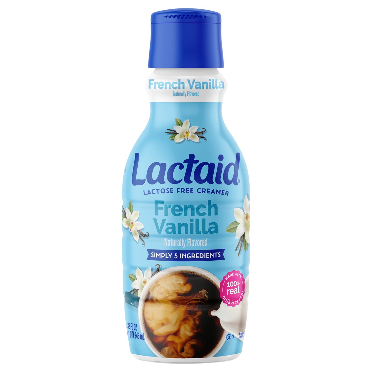 slide 1 of 14, Lactaid French Vanilla Creamer 32 oz, 32 oz