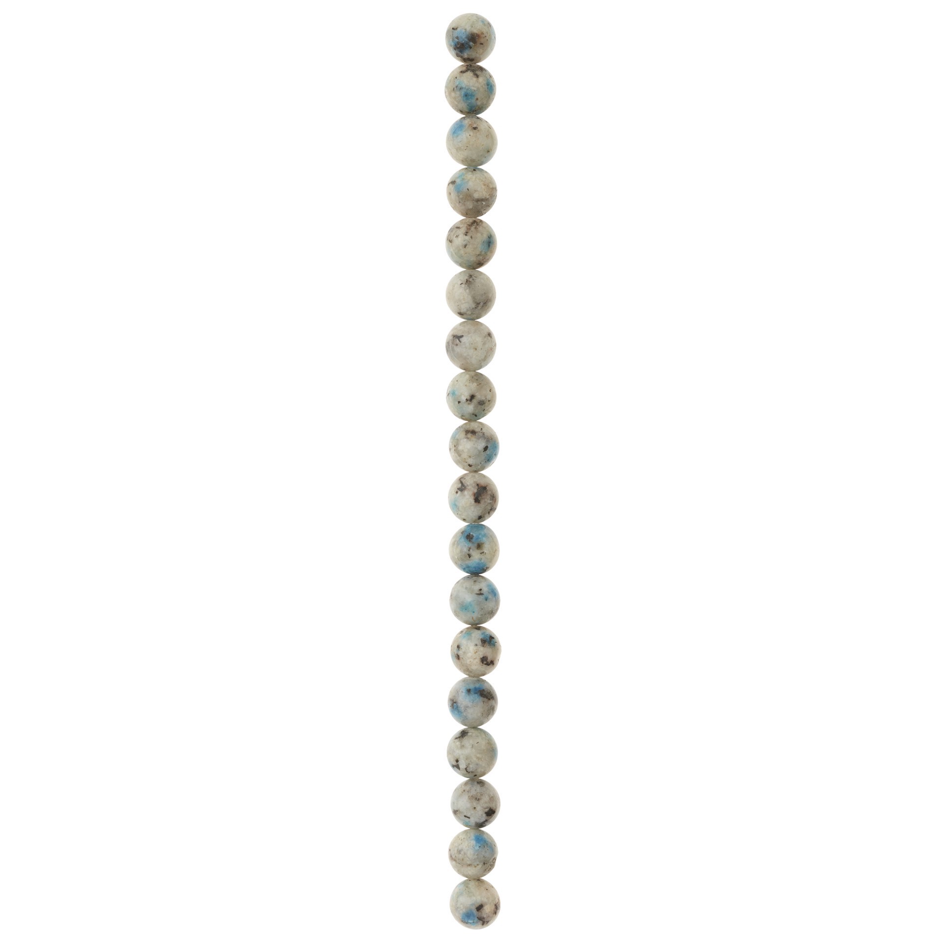 slide 2 of 3, K2 Stone Round Beads By Bead Landing, 10mm, 10mm
