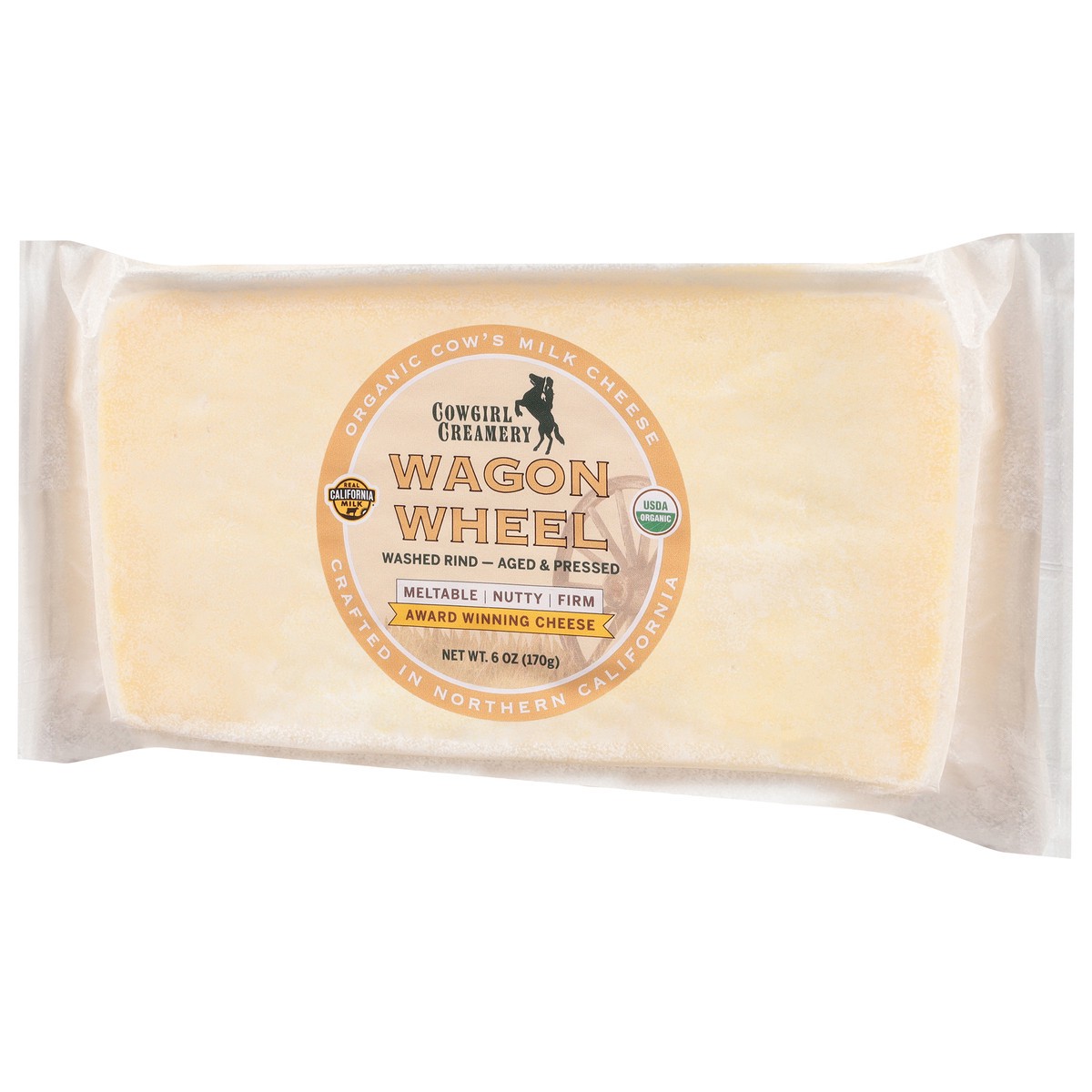 slide 3 of 14, Cowgirl Creamery Cheese, Wagon Wheel, 6 oz