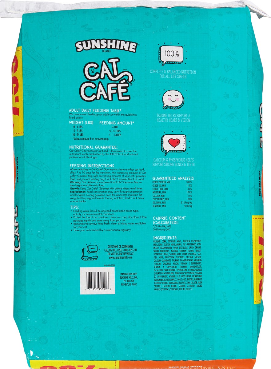 slide 4 of 11, Sunshine Cat Cafe Gourmet Mix Food for Cats 12 lb, 12 lb
