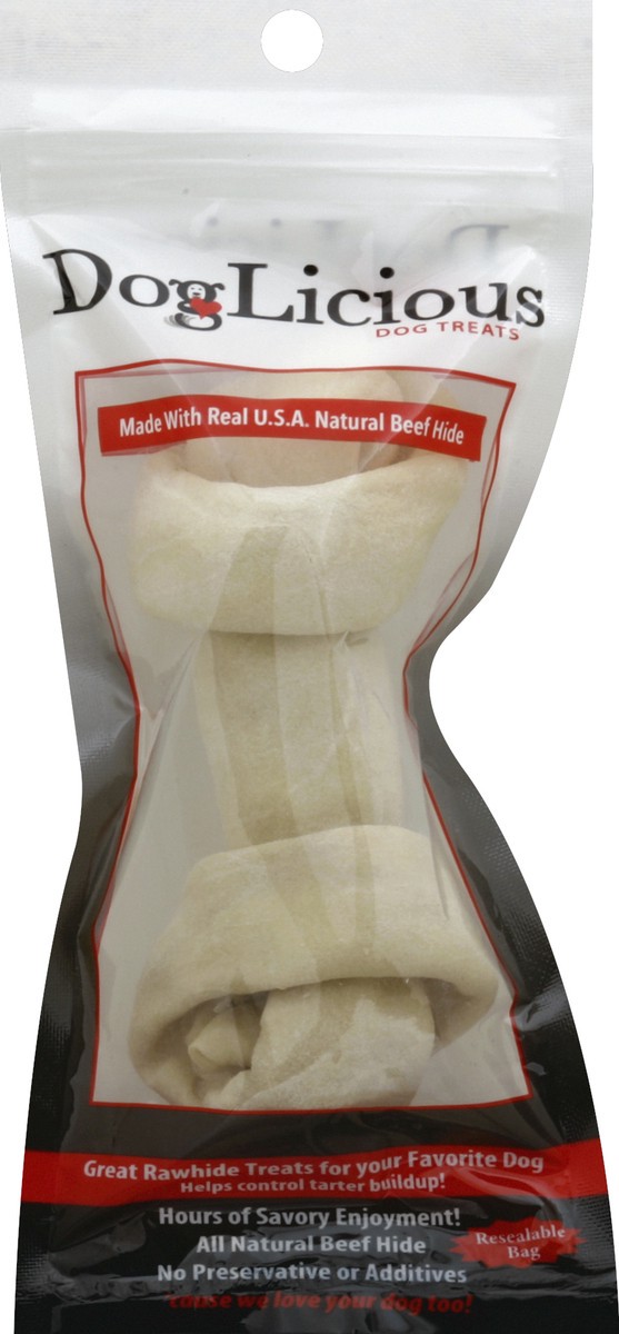 slide 2 of 3, Doglicious Canines White Bone, 1 ct