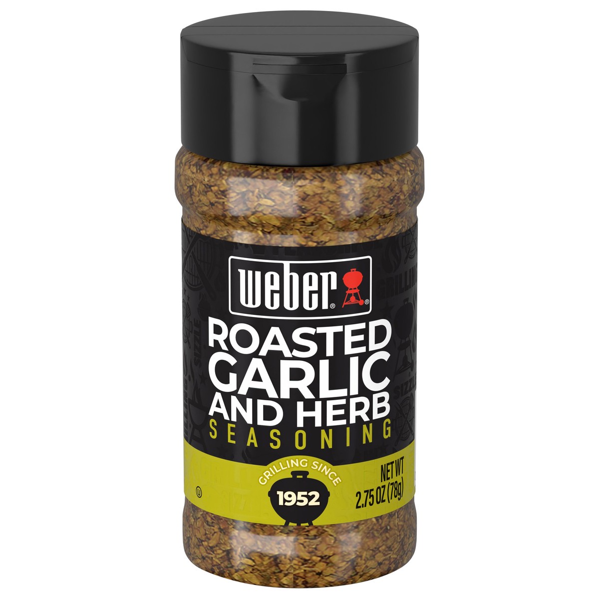 slide 1 of 7, Weber Roasted Garlic & Herb Seasoning, Kosher, 2.75 OZ, 2.75 oz