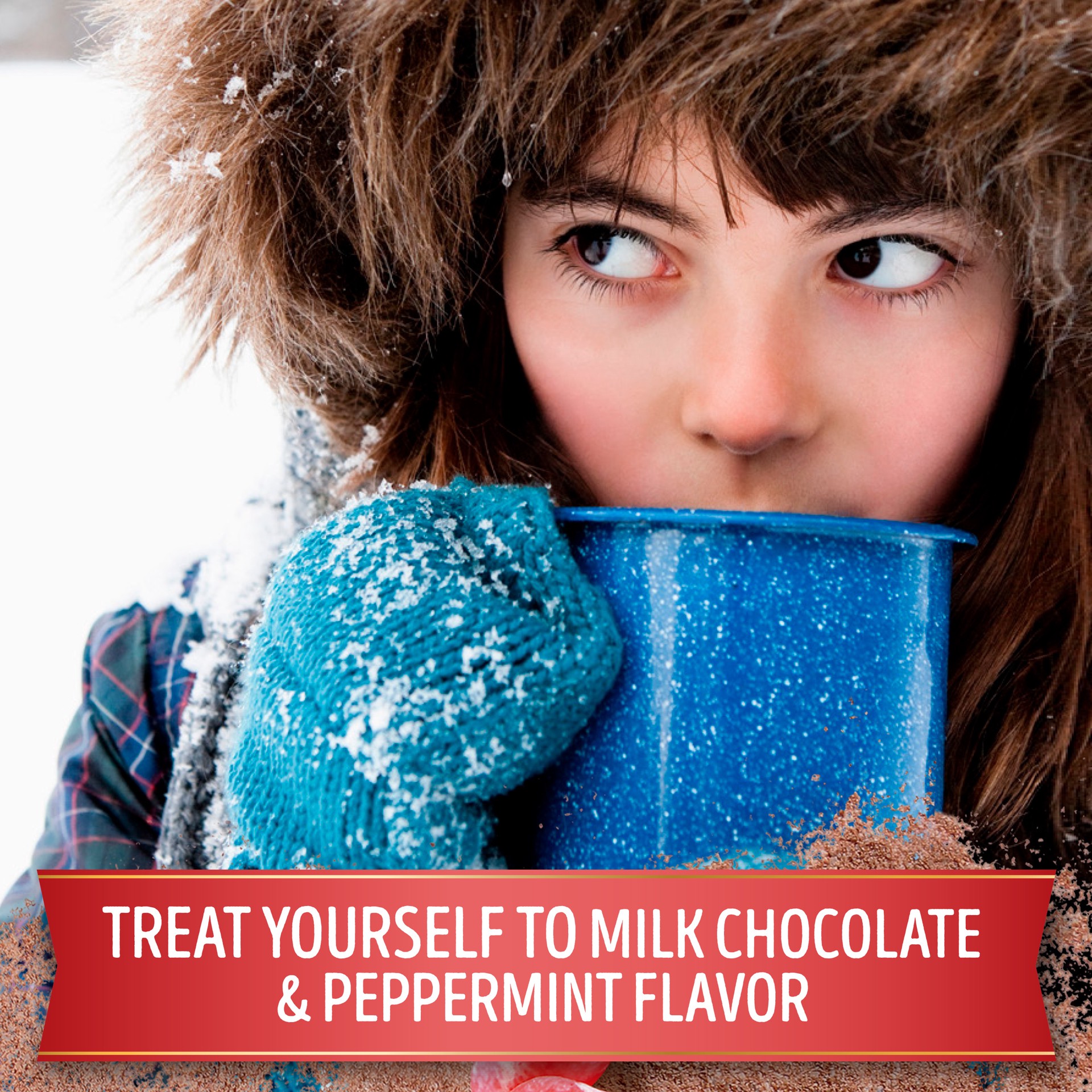 slide 4 of 5, Swiss Miss Peppermint Flavored Hot Cocoa Mix 6 ea, 6 ct