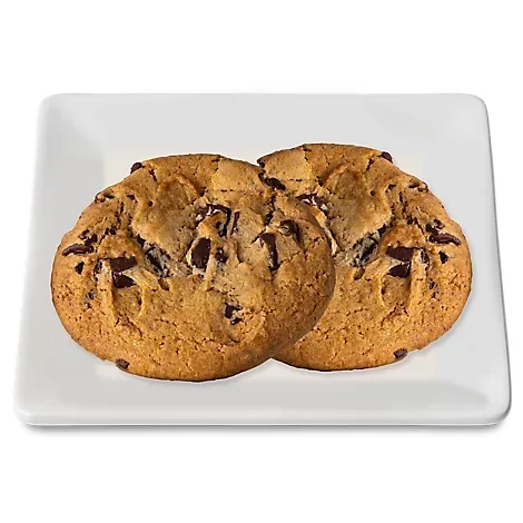 slide 1 of 1, Bakery Chocolate Chunk 2 Count Cookies - Each, 2 ct