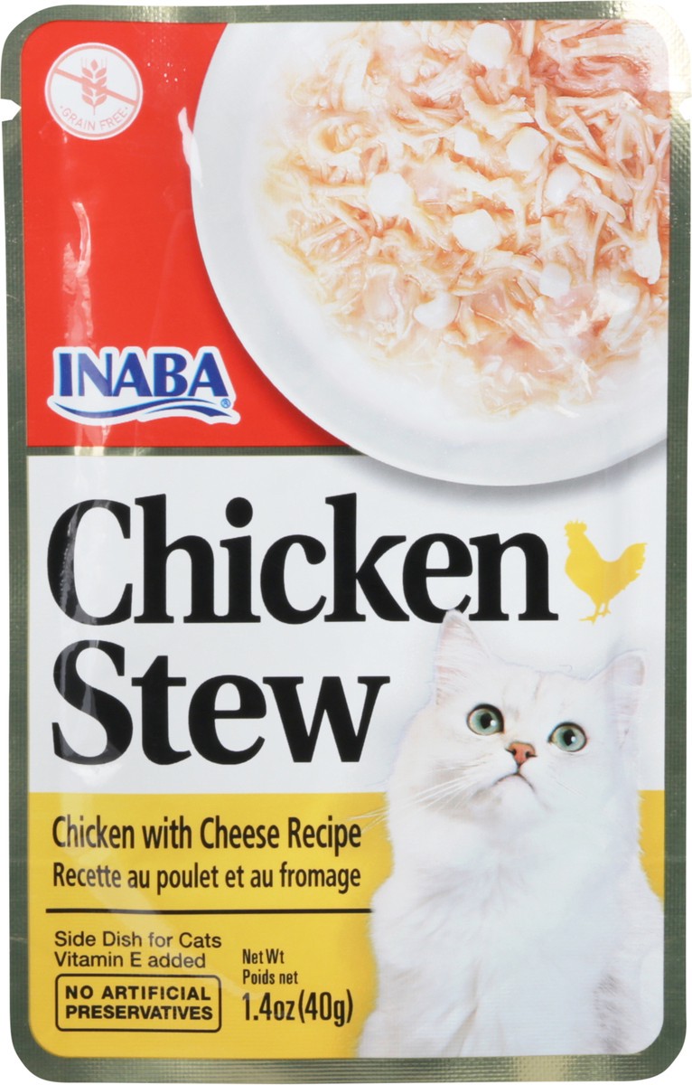 slide 3 of 12, Inaba Chicken Stew Chicken & Cheese Recipe Side Dish for Cats 1.4 oz, 1.4 oz