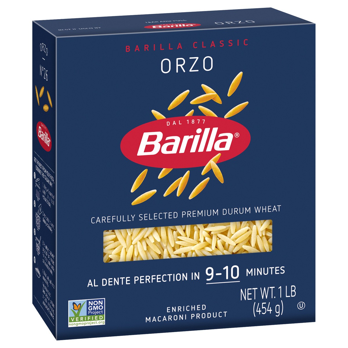 slide 2 of 9, Barilla Orzo Pasta, 1 lb