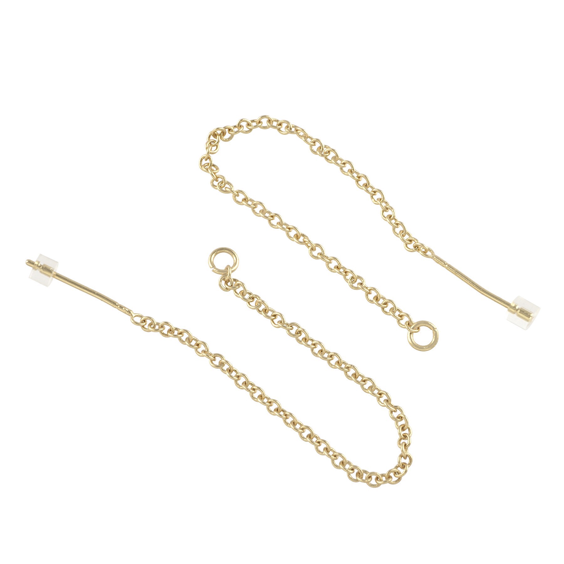 slide 2 of 2, 70mm Earring Threads With Rings, 6ct. By Bead Landing, 70 mm