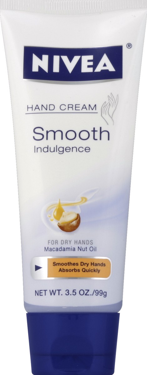 slide 5 of 6, Nivea Hand Cream Smooth Indulgence For Dry Hands, 8.4 oz