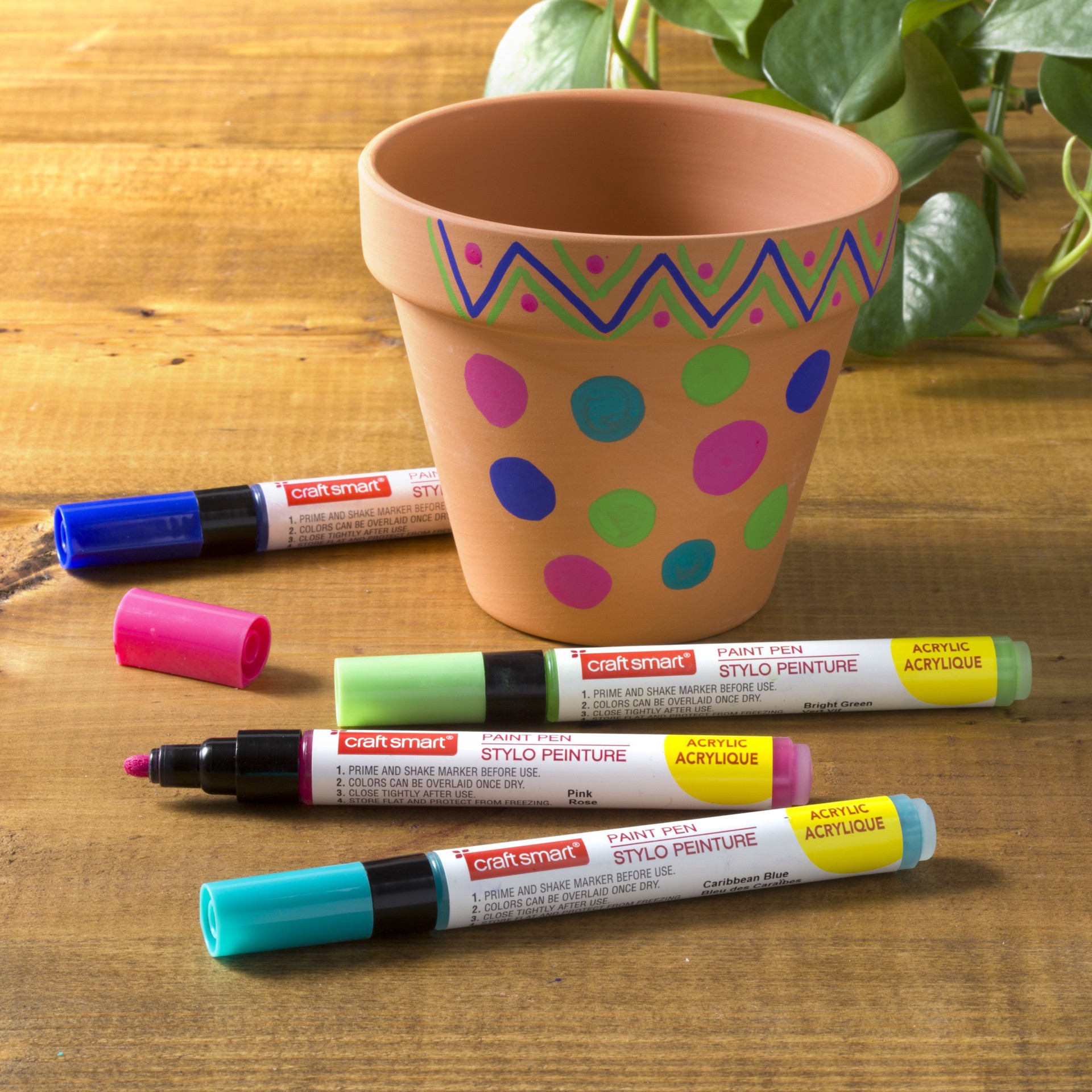 slide 3 of 7, 4mm Permanent Paint Pens Secondary Set By Craft Smart, 4 mm