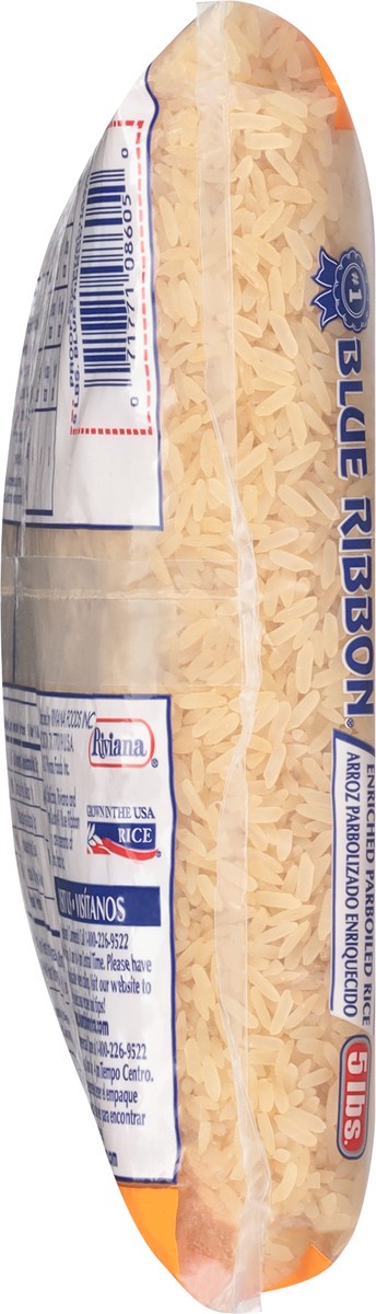 slide 3 of 9, Blue Ribbon Enriched Golden Parboiled Rice 5 lb, 5 lb