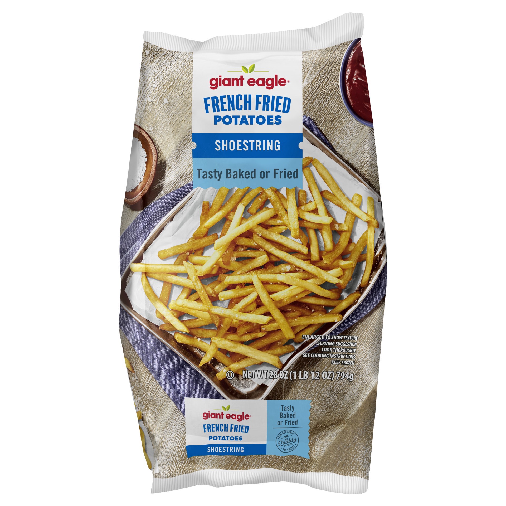 slide 1 of 1, Ge Shoestring Potato, 28 oz