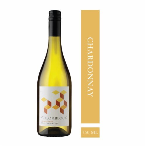 slide 1 of 6, Color Block Chardonnay, 750 ml