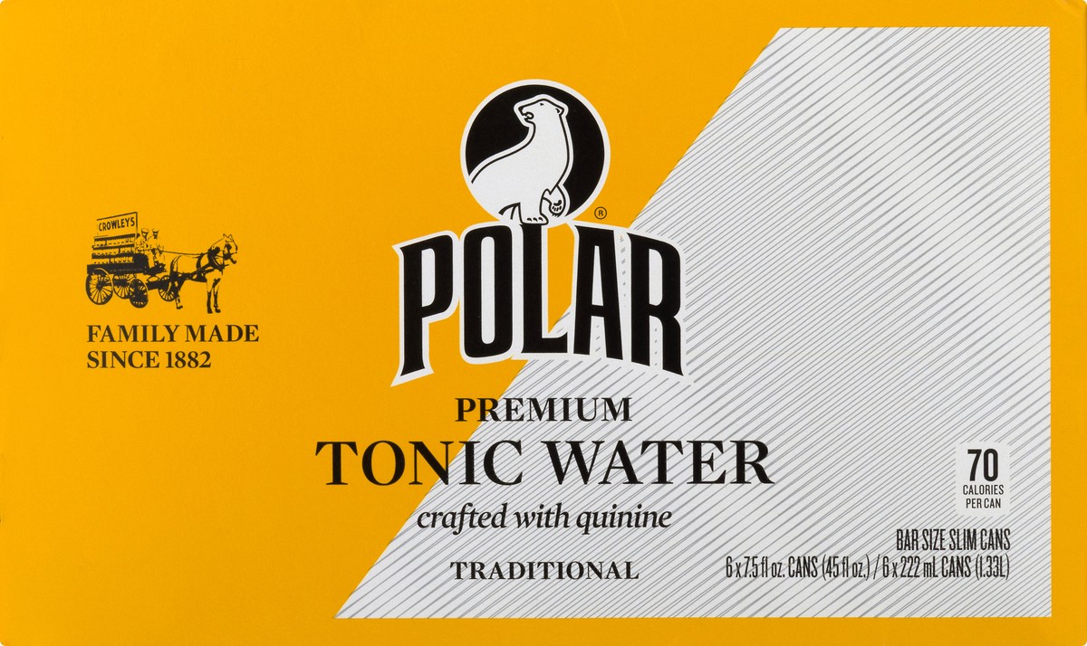 slide 8 of 9, Polar Premium Traditional Tonic Water - 6 ct, 6 ct