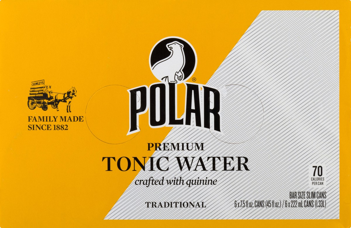 slide 2 of 9, Polar Premium Traditional Tonic Water - 6 ct, 6 ct