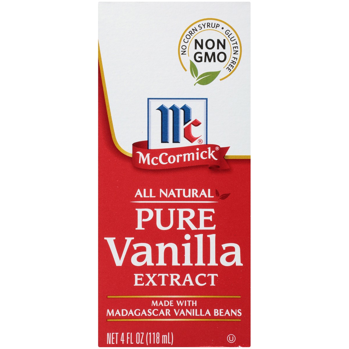 slide 6 of 9, McCormick All Natural Pure Vanilla Extract, 4 fl oz, 4 fl oz