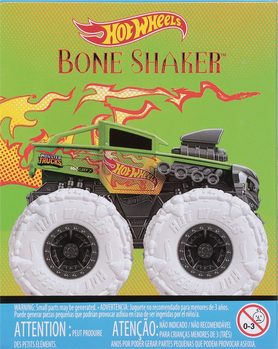 slide 5 of 9, Hot Wheels Twisted Tredz Bone Shaker Monster Trucks Toy 1 ea, 1 ea