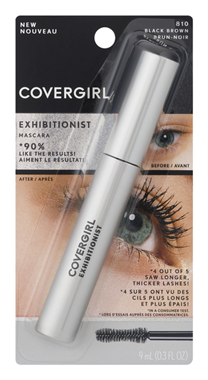 slide 1 of 1, Covergirl Covergirl Exhibitionist Mascara 810 Black Brown, 0.3 fl oz