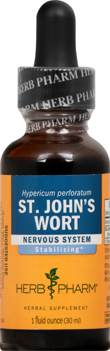 slide 7 of 9, Herb Pharm St. John''s Wort Nervous System Liquid Extract 1 oz, 1 oz