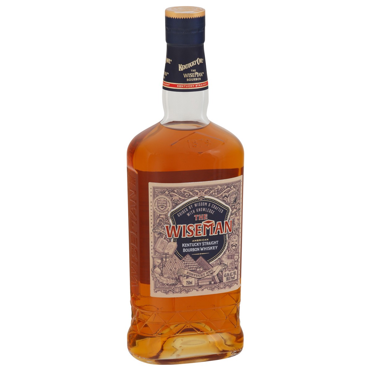 slide 6 of 9, The Wiseman Kentucky Straight Bourbon Whiskey 750 ml, 750 ml