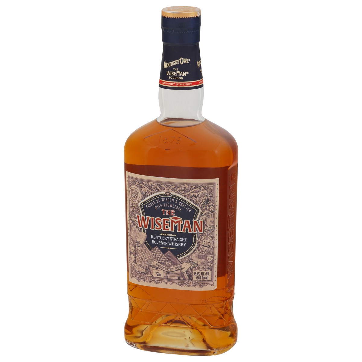 slide 4 of 9, The Wiseman Kentucky Straight Bourbon Whiskey 750 ml, 750 ml
