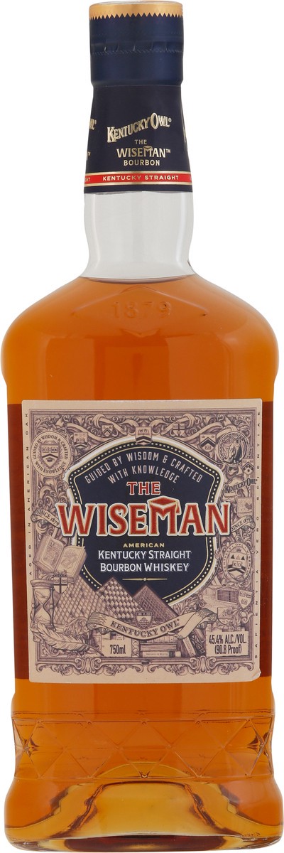 slide 7 of 9, The Wiseman Kentucky Straight Bourbon Whiskey 750 ml, 750 ml
