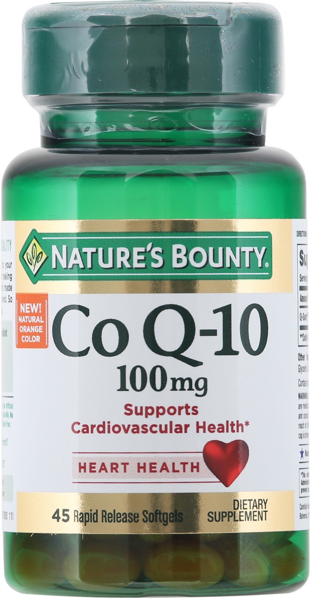 slide 6 of 9, Nature's Bounty 100 Mg Coq10 Soft Gels, 45 ct