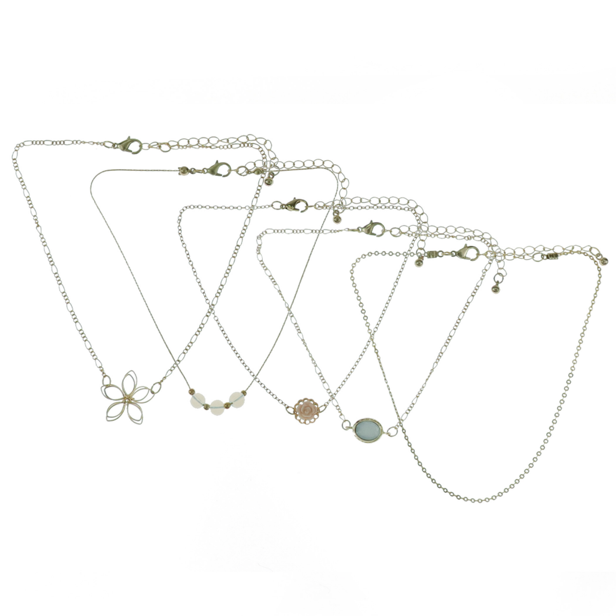 slide 1 of 1, Ballet Flower Choker Set, 5 ct