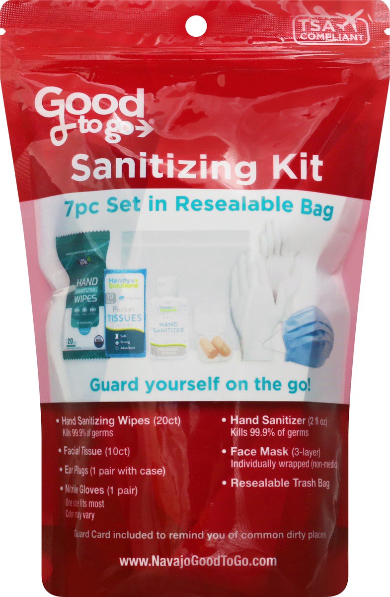 slide 6 of 9, Good to Go 7 Piece Sanitizing Kit 1 ea, 1 ct