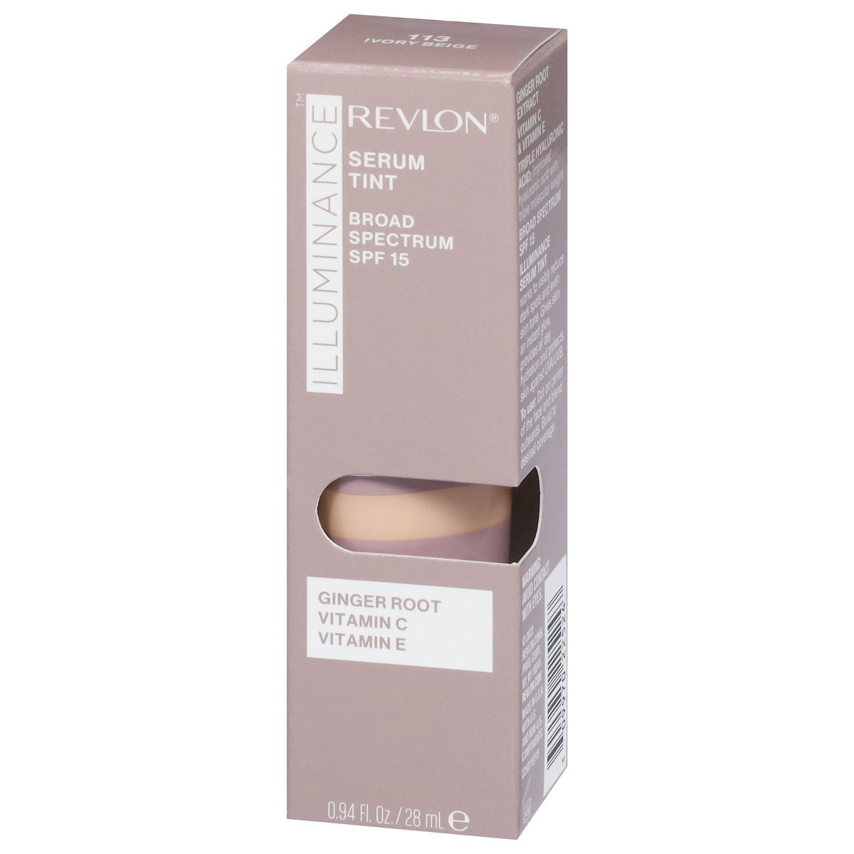 slide 6 of 14, Revlon Illuminance Ivory Beige 113 Broad Spectrum SPF 15 Serum Tint 0.94 fl oz, 1 ct