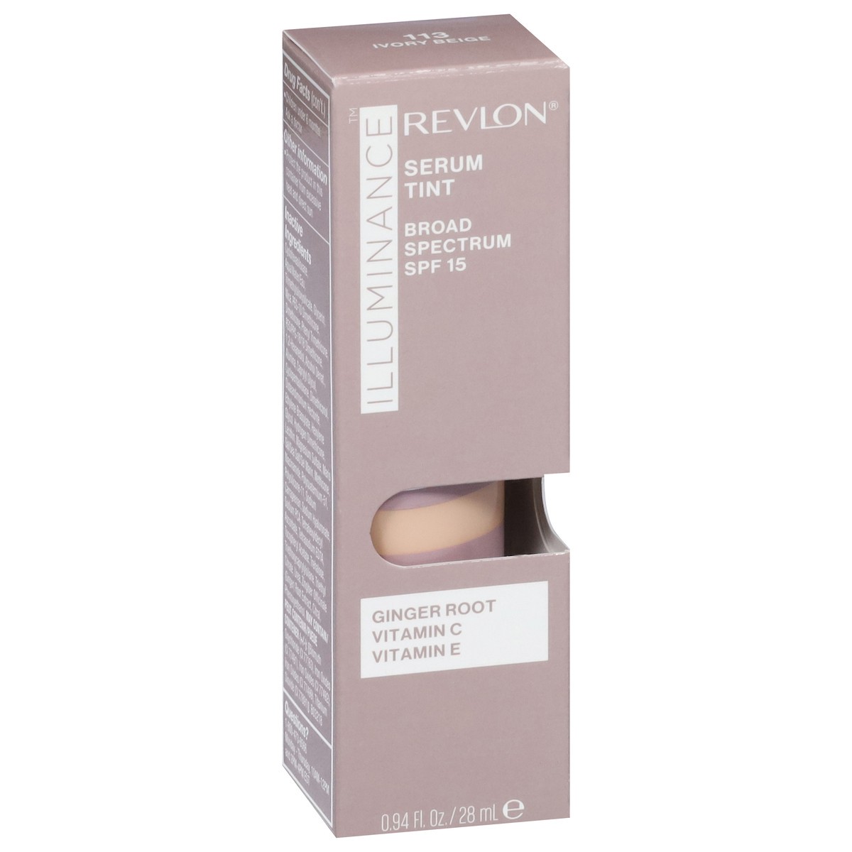 slide 2 of 14, Revlon Illuminance Ivory Beige 113 Broad Spectrum SPF 15 Serum Tint 0.94 fl oz, 1 ct
