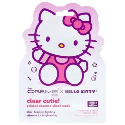 The Crème Shop Clear Cutie! Printed Essence Sheet Mask - 1 Each