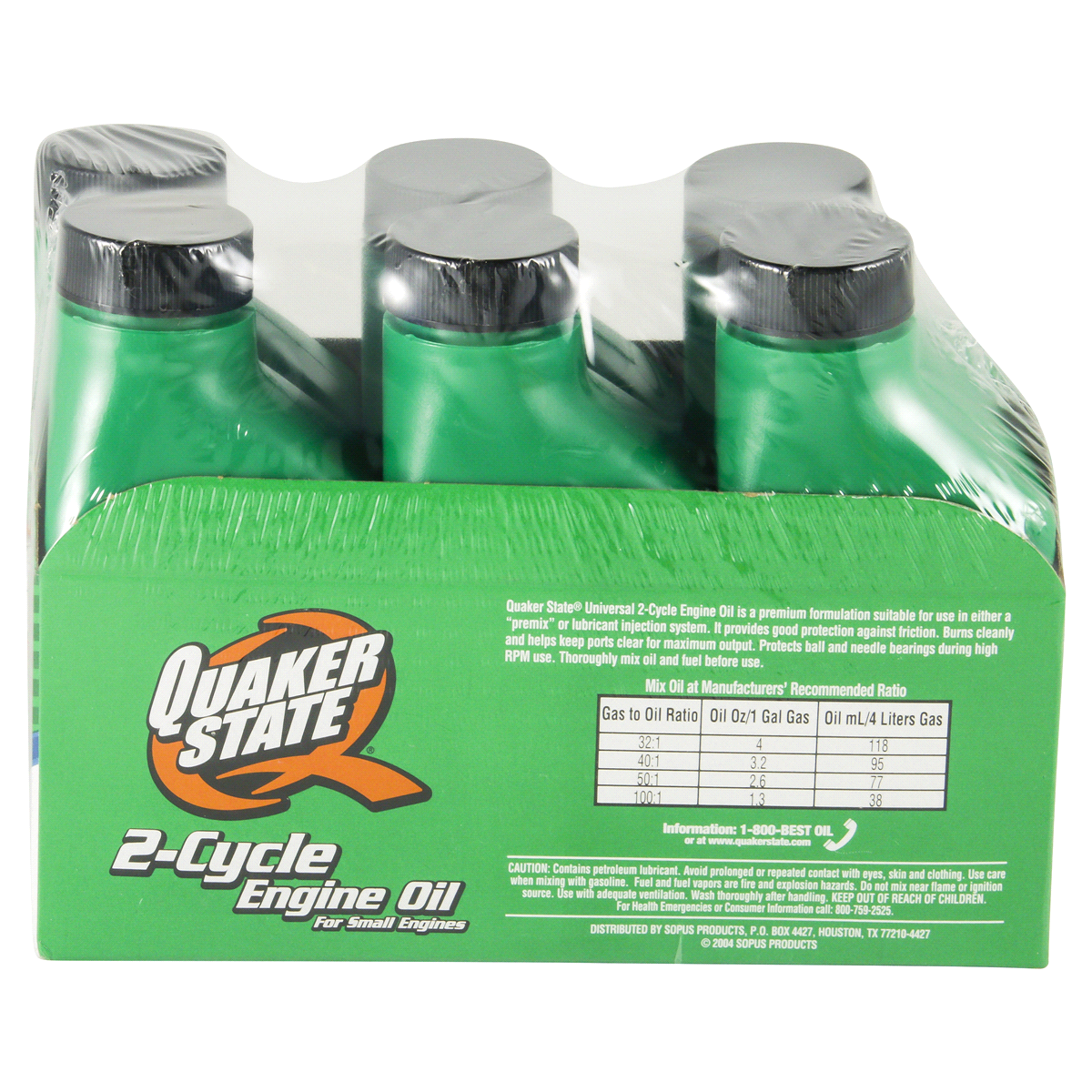 slide 2 of 3, Quaker State Universal 2-Cycle Engine Oil, 3.2 oz