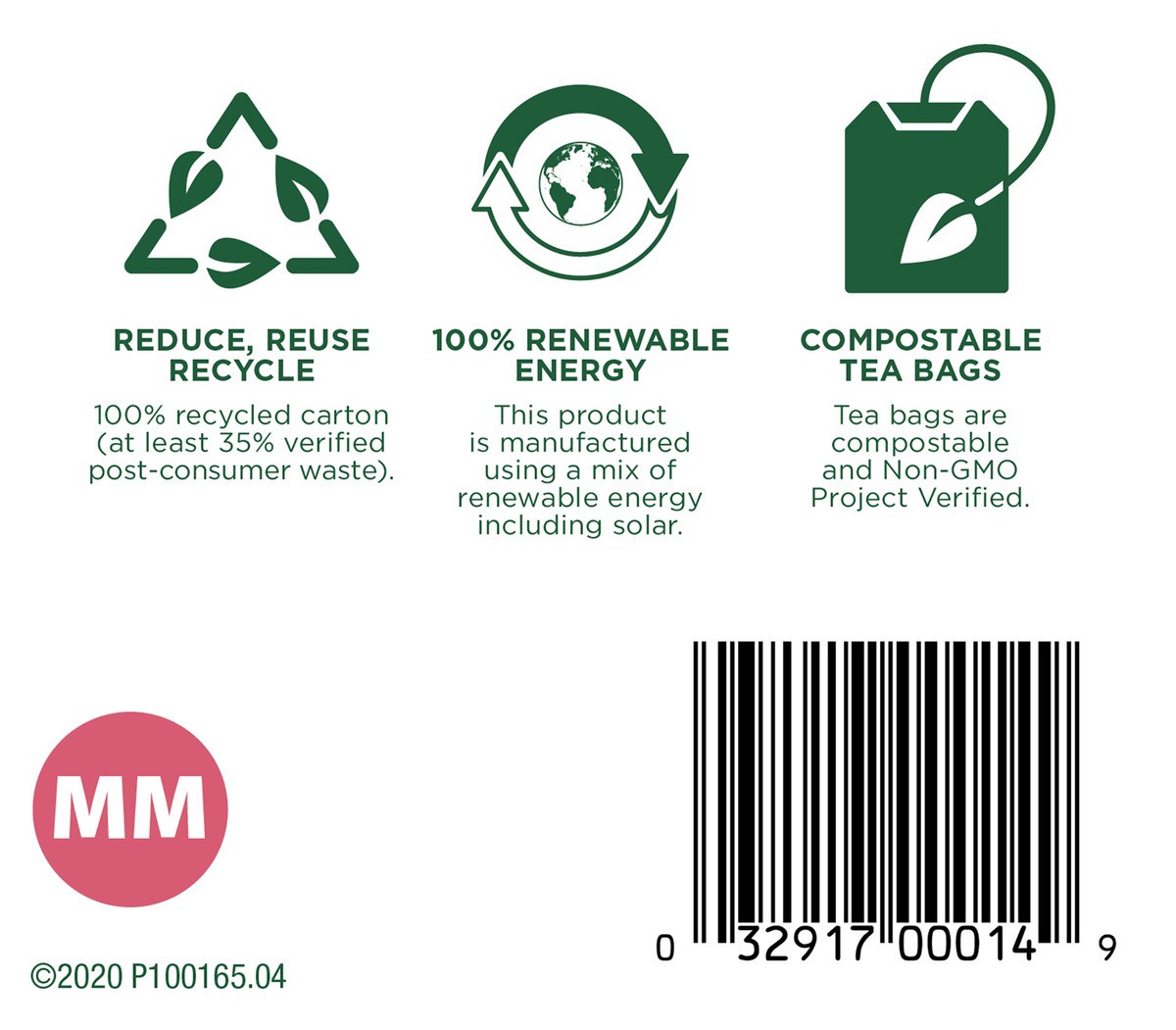 slide 6 of 6, Traditional Medicinals Organic Mother's Milk, Caffeine Free Herbal Lactation Tea, 16 ct