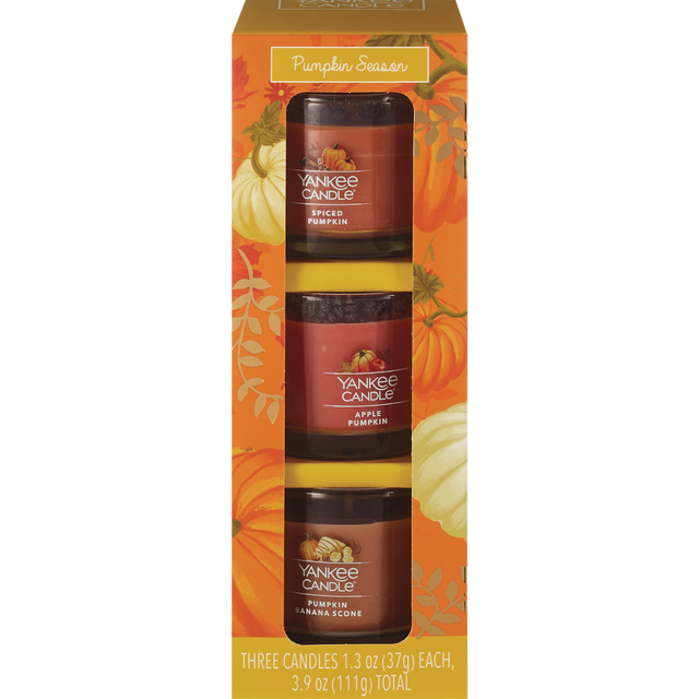 slide 1 of 1, YANKEE CANDLE Jar-Hw 3Fv V Pumpkin Season, 1 ct