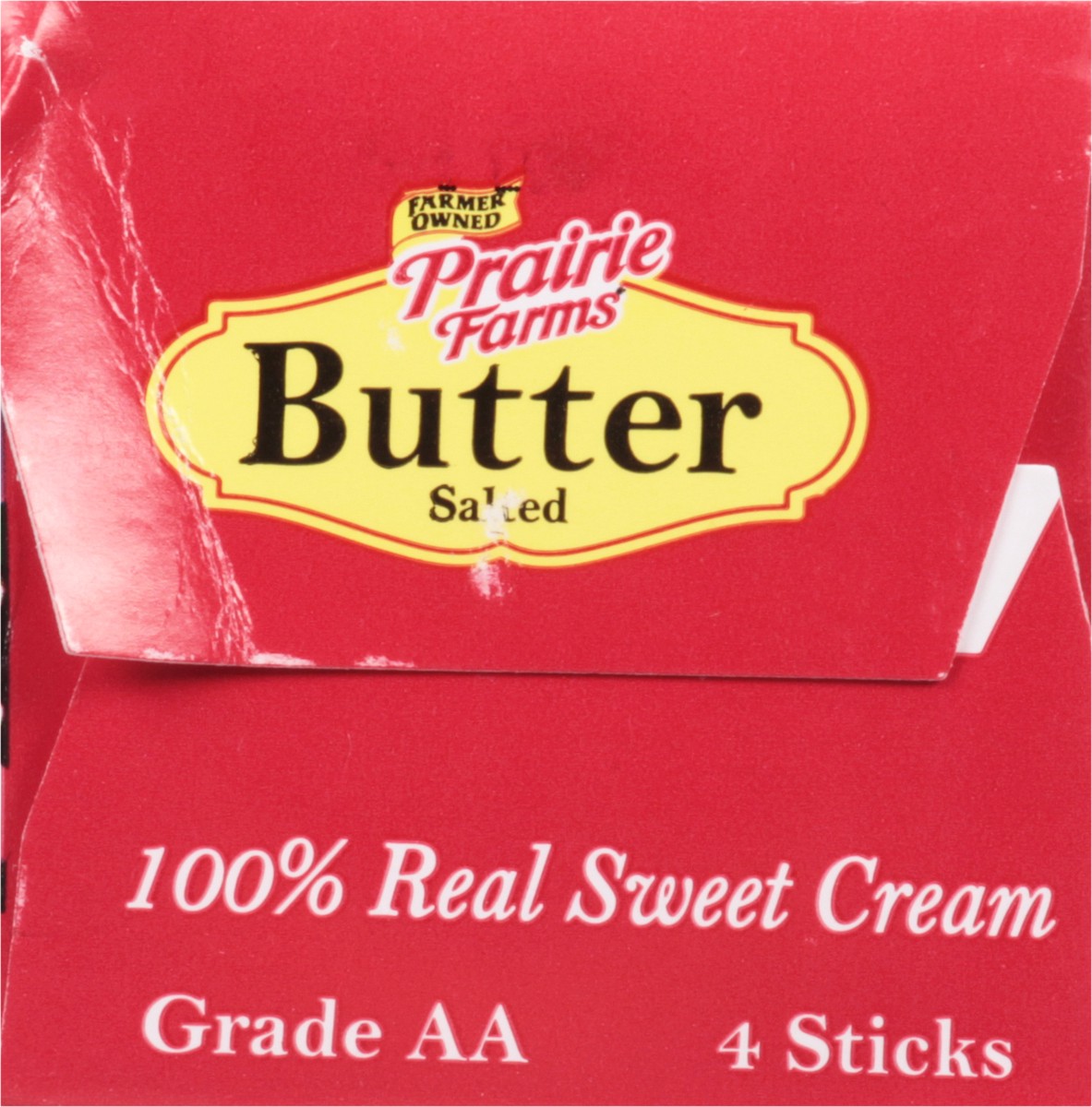 slide 6 of 13, Prairie Farms Salted Butter 4 ea, 16 oz