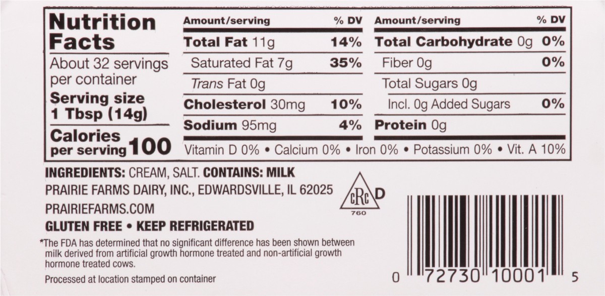 slide 11 of 13, Prairie Farms Salted Butter 4 ea, 16 oz