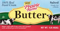 Prairie Farms Salted Butter 4 ea