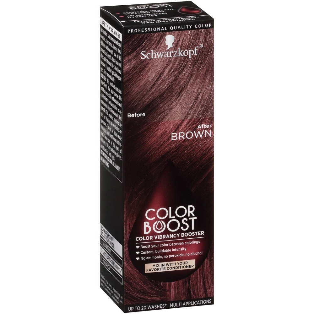 slide 2 of 9, Schwarzkopf Color Boost Vibrancy Booster - Brown - 1 fl oz, 1 fl oz