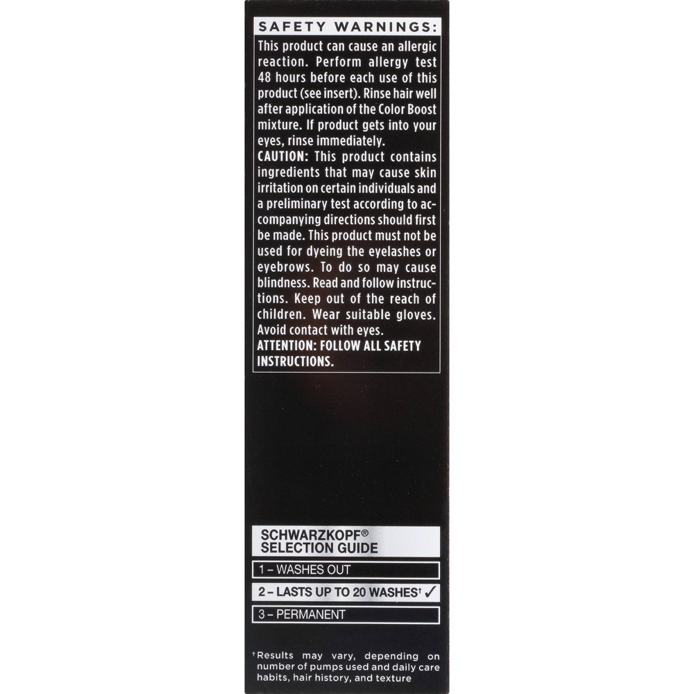 Schwarzkopf Color Boost Color Vibrancy Booster, Brown 1 fl oz | Shipt