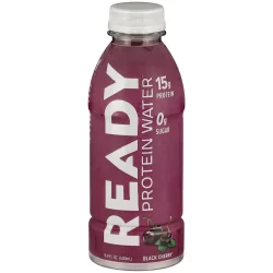 Ready Nutrition Protein Water, Black Cherry